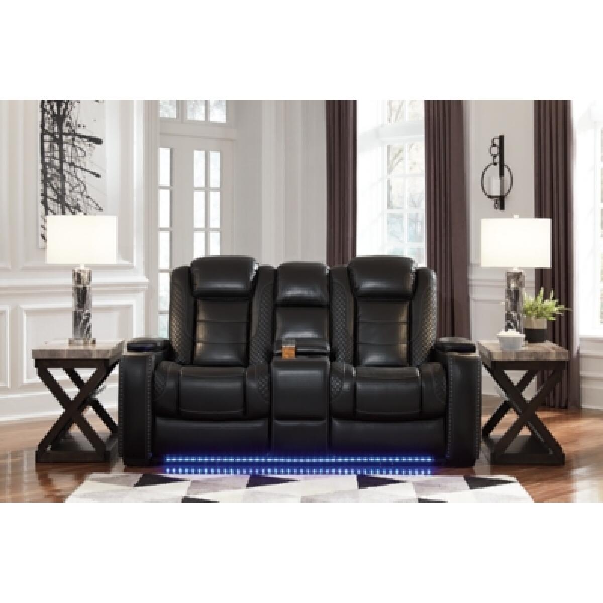 Party Time Power Reclining Loveseat with Console Loveseats Ashley Furniture 26