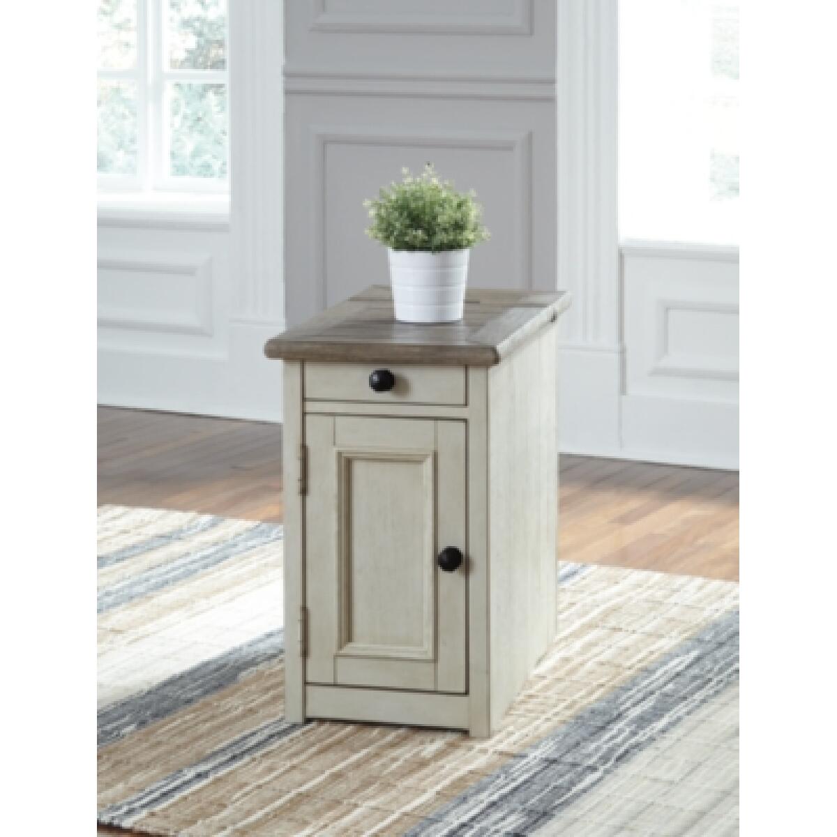 Bolanburg Chairside End Table with USB Ports & Outlets Chairside Tables Ashley Furniture 17