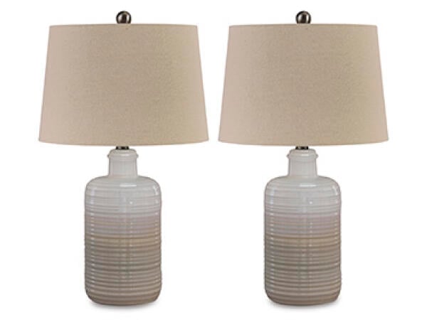 Marnina Table Lamp (Set of 2) Lighting Ashley Furniture