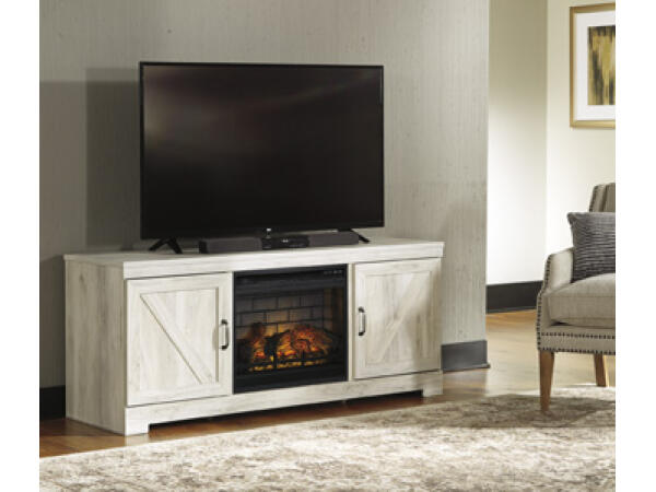Bellaby 63″ TV Stand with Electric Fireplace Fireplaces Ashley Furniture