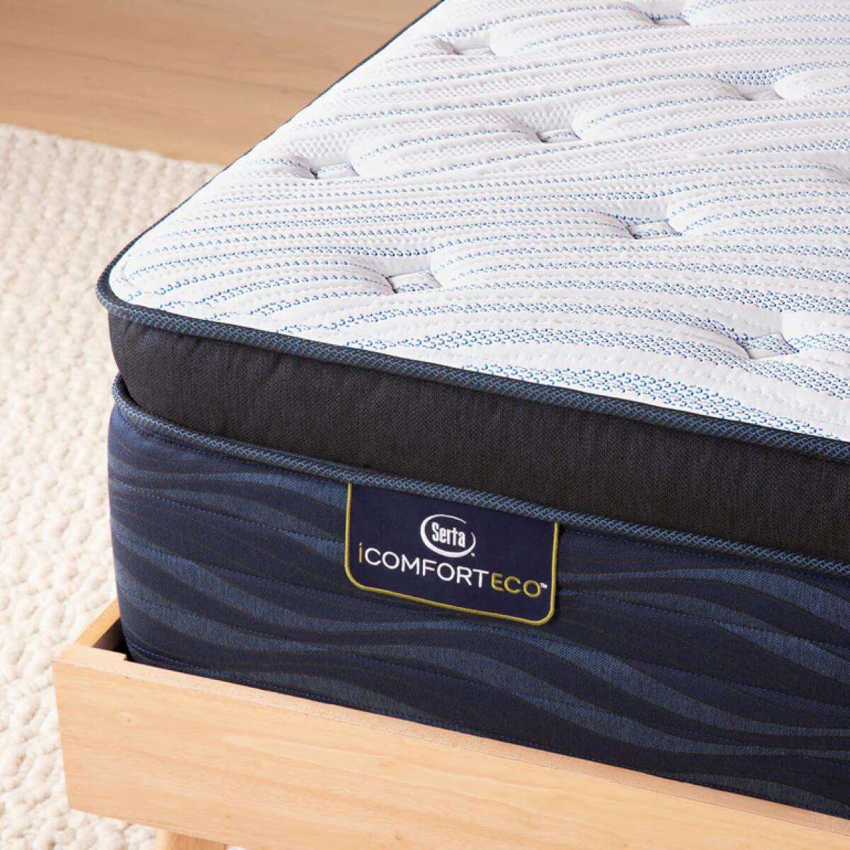 iComfortECO Quilted Hybrid Extra Firm California King Back Sleeper 7