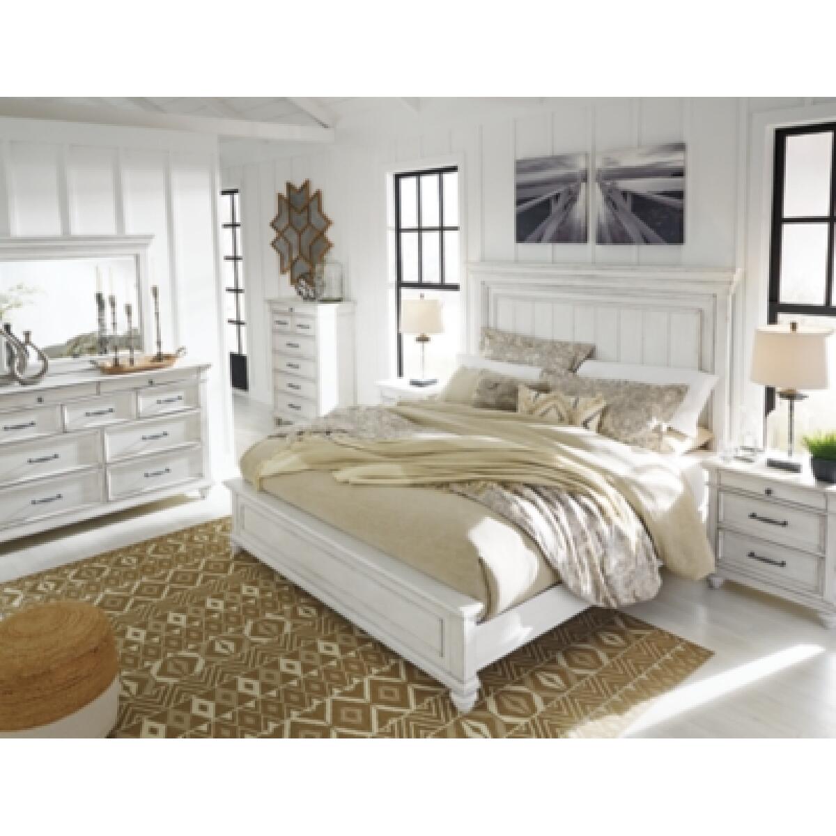 Kanwyn California King Panel Bed Beds Ashley Furniture 33