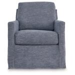 Nenana Next-Gen Nuvella Swivel Glider Accent Chair - Image 4