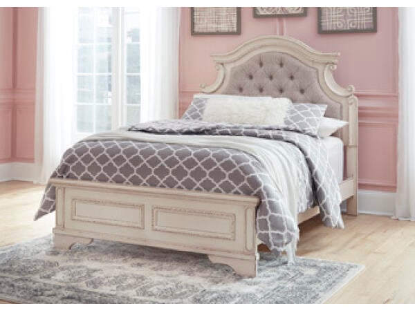 Realyn Queen Upholstered Storage Bed Beds Ashley Furniture 22