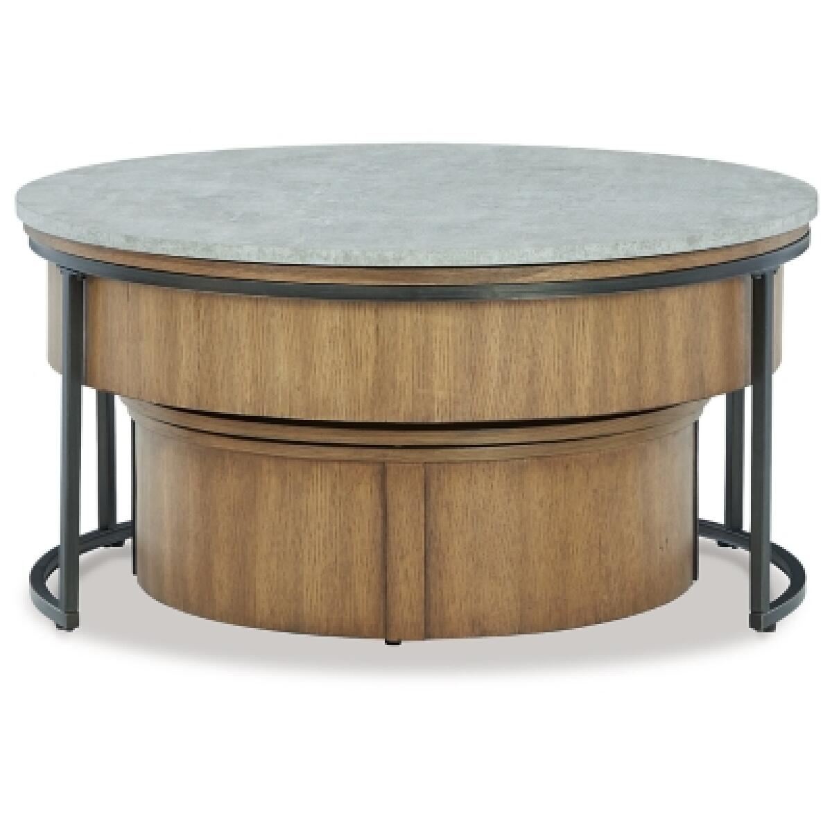Fridley Nesting Coffee Table (Set of 2) Cocktail & Coffee Tables Ashley Furniture 14