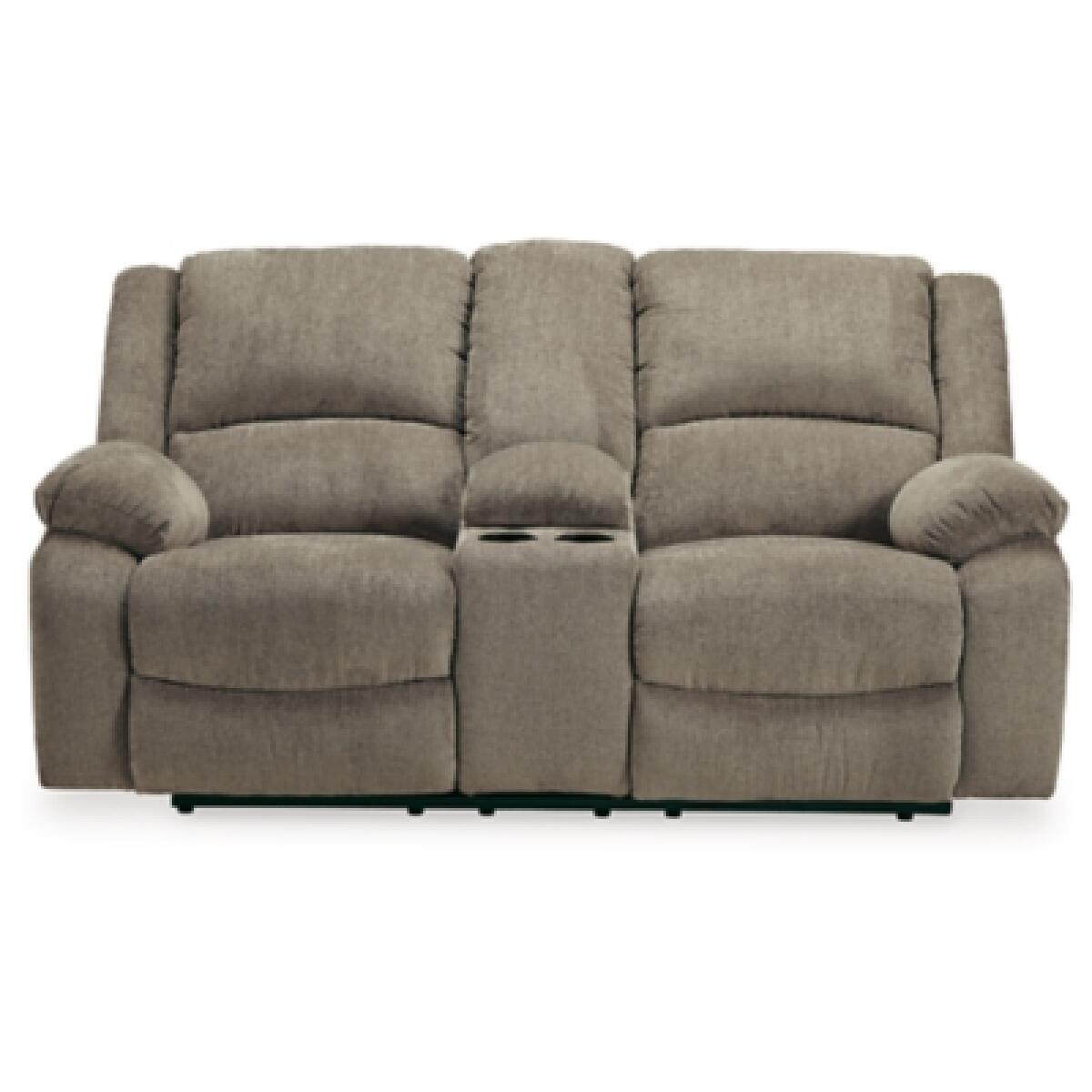 Draycoll Reclining Loveseat with Console Loveseats Ashley Furniture 15