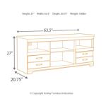 Trinell 63″ TV Stand Entertainment Stands Ashley Furniture 16
