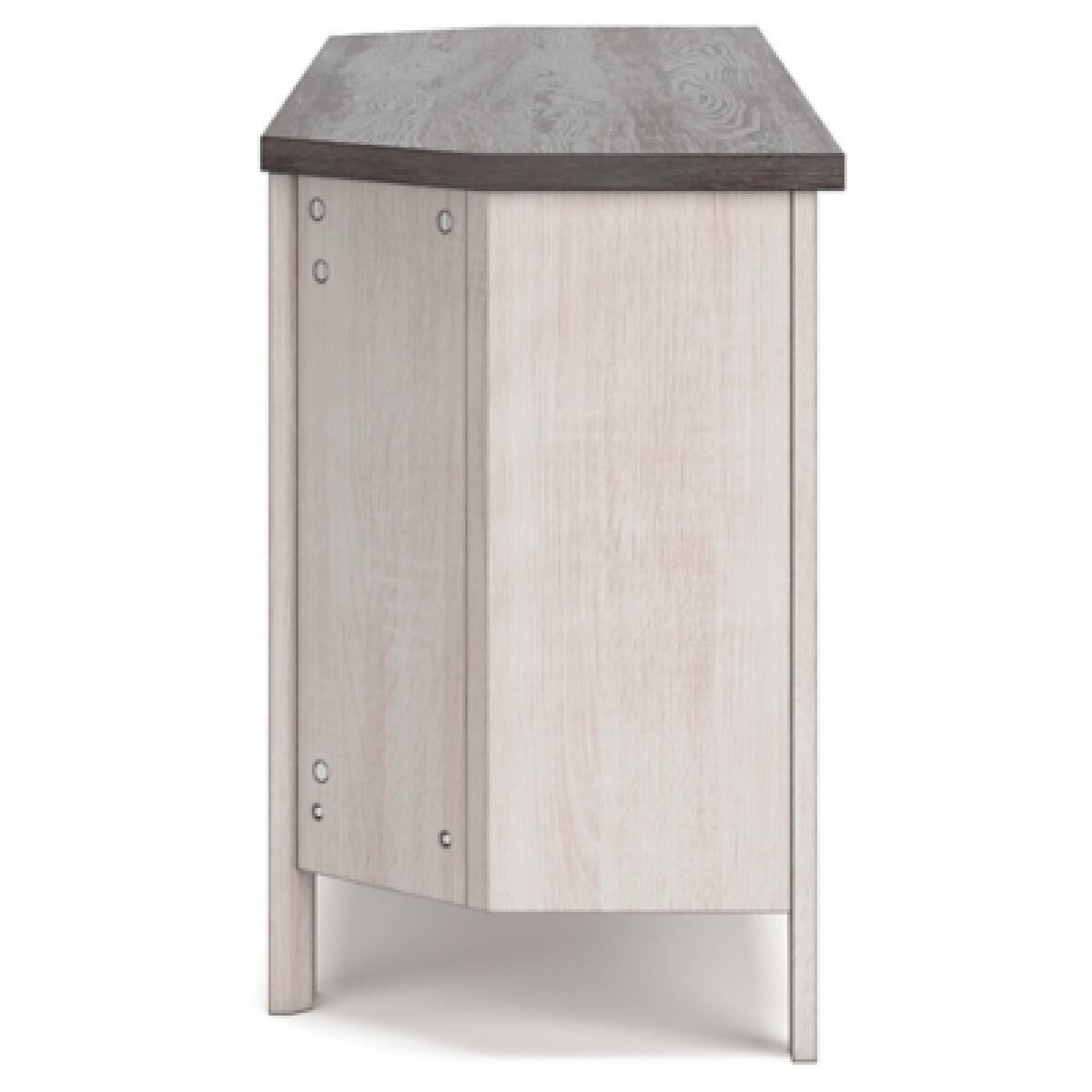 Dorrinson Corner TV Stand Entertainment Stands Ashley Furniture 19