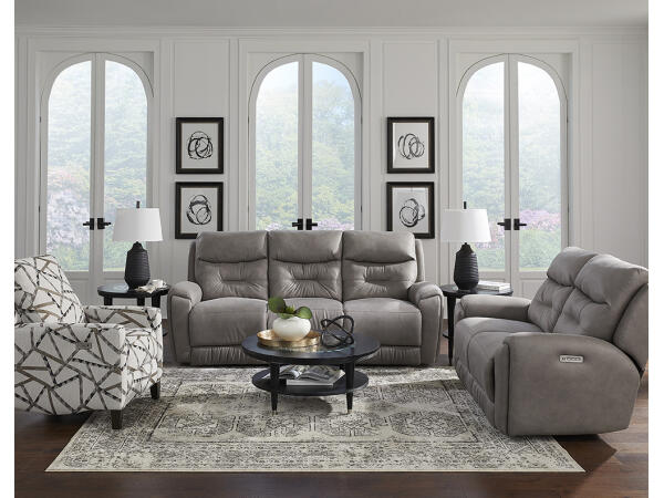 Point Break Power Headrest Loveseat W/ Triple Power Loveseats Customizable