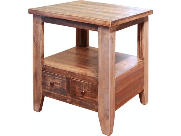 Antique Multi-Drawer End Table End tables International Furniture Direct