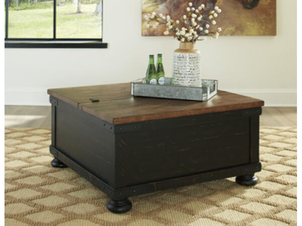 Valebeck Coffee Table with Lift Top Cocktail & Coffee Tables Ashley Furniture