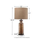 Laurentia Table Lamp Lighting Ashley Furniture 14