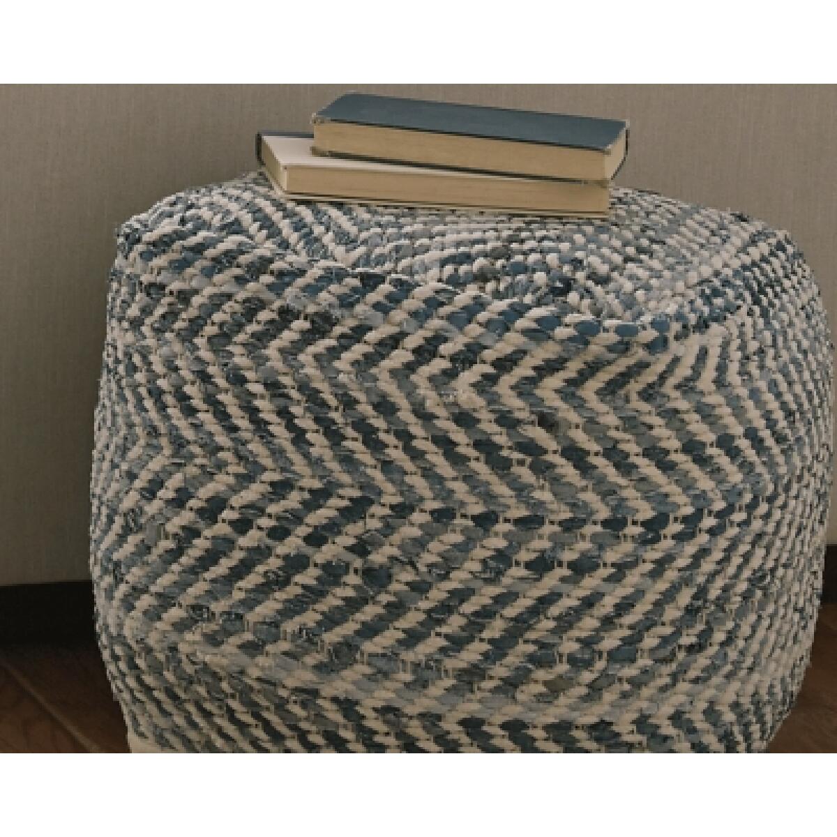 Chevron Pouf Ottomans & Poufs Ashley Furniture 11
