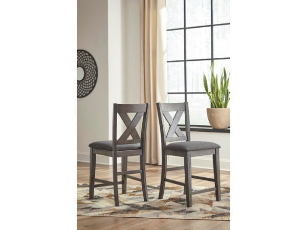 Caitbrook Counter Height Upholstered Bar Stool Barstools Ashley Furniture