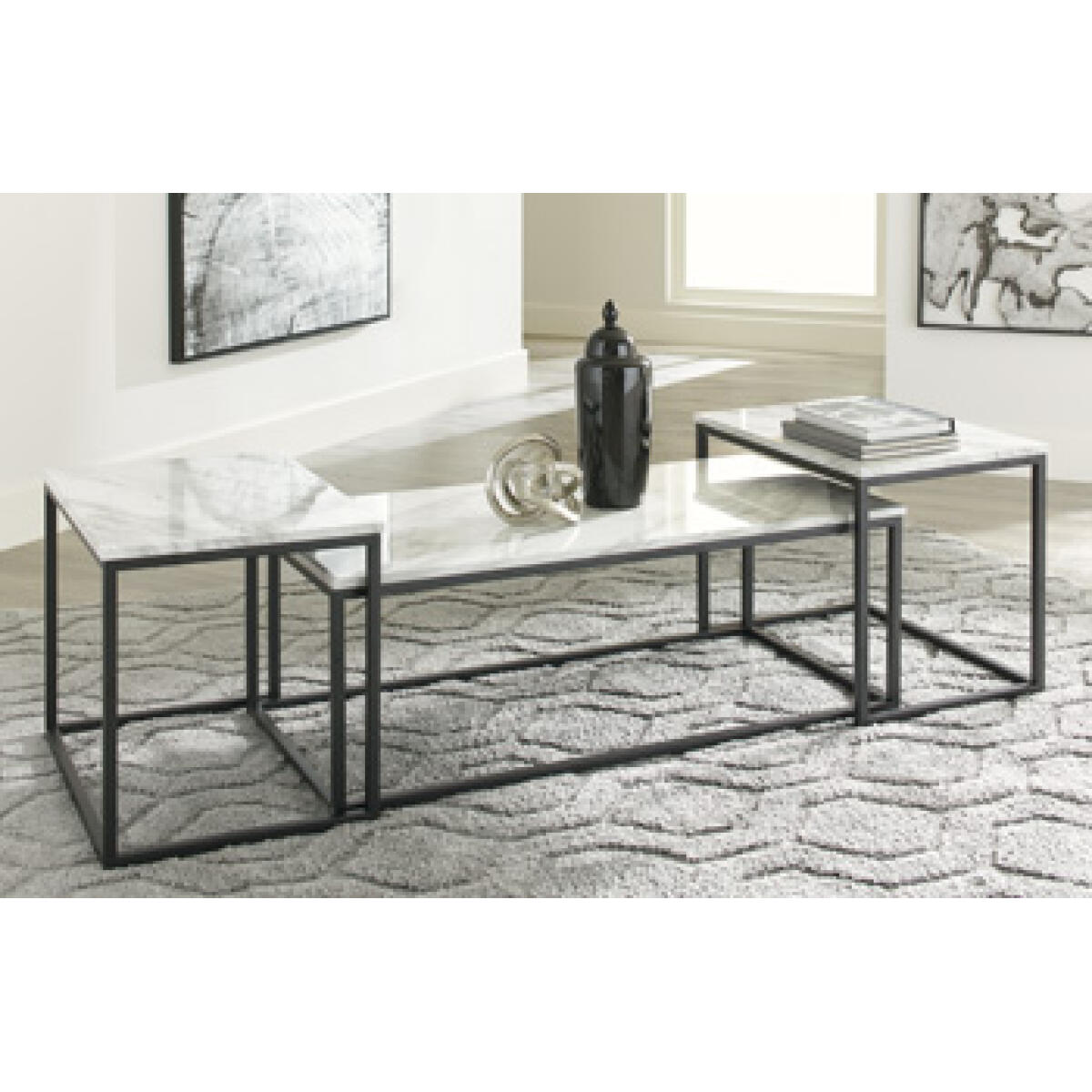 Donnesta Table (Set of 3) Table Packages Ashley Furniture 9