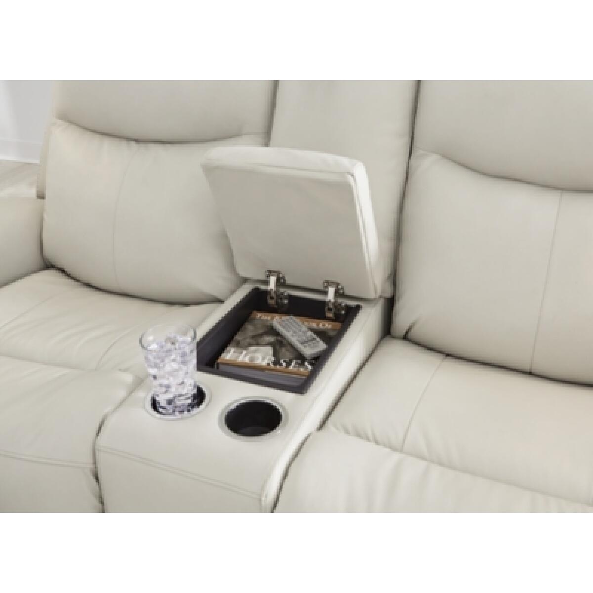 Mindanao Power Reclining Loveseat with Console Loveseats Ashley Furniture 21