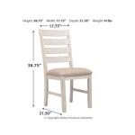 Skempton Dining Chair (Set of 2) Chairs & Benches Ashley Furniture 23