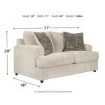 Soletren Loveseat Loveseats Ashley Furniture 21