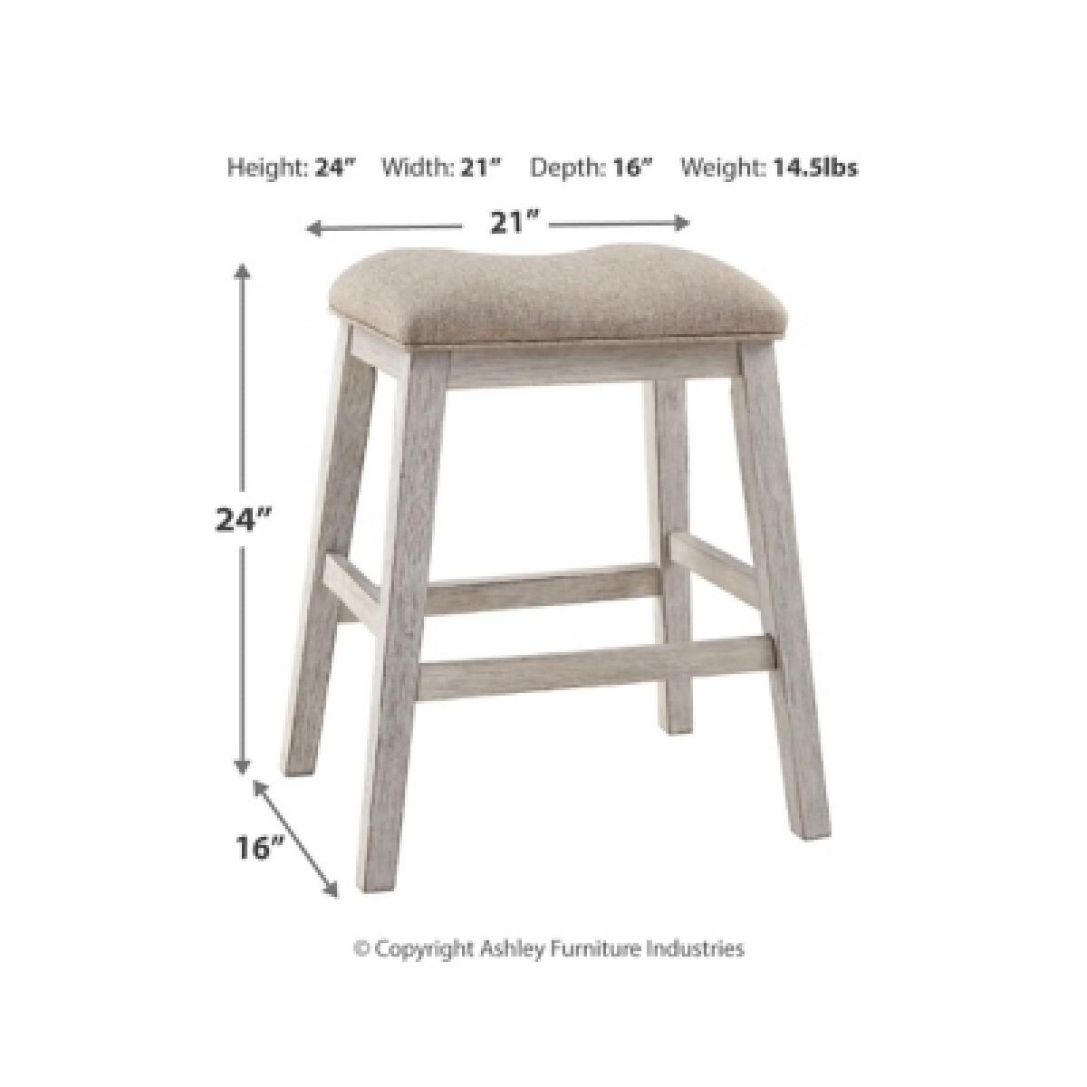 Skempton Counter Height Bar Stool Barstools Ashley Furniture 9
