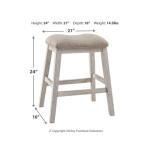 Skempton Counter Height Bar Stool Barstools Ashley Furniture 15
