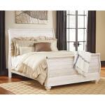 Willowton Queen Sleigh Bed Beds Ashley Furniture 13