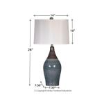 Niobe Table Lamp (Set of 2) Lighting Ashley Furniture 20