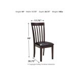Hammis Dining Chair (Set of 2) Chairs & Benches Ashley Furniture 28