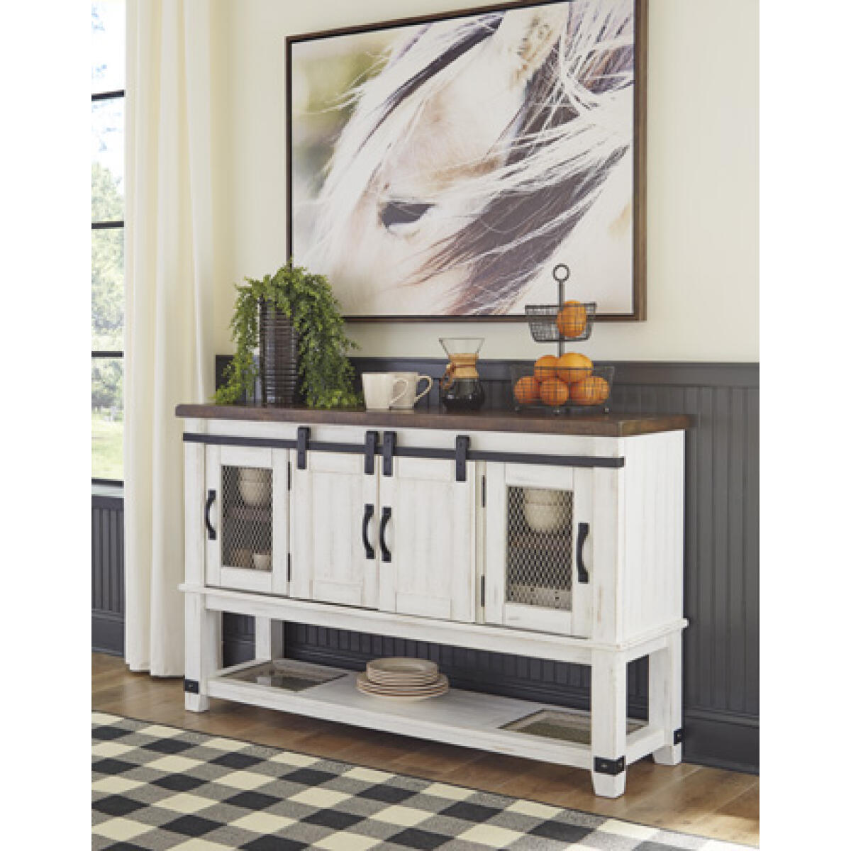 Valebeck Dining Server Dining Storage Ashley Furniture 10