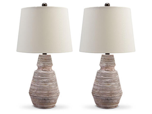 Jairburns Table Lamp (Set of 2) Lighting Ashley Furniture