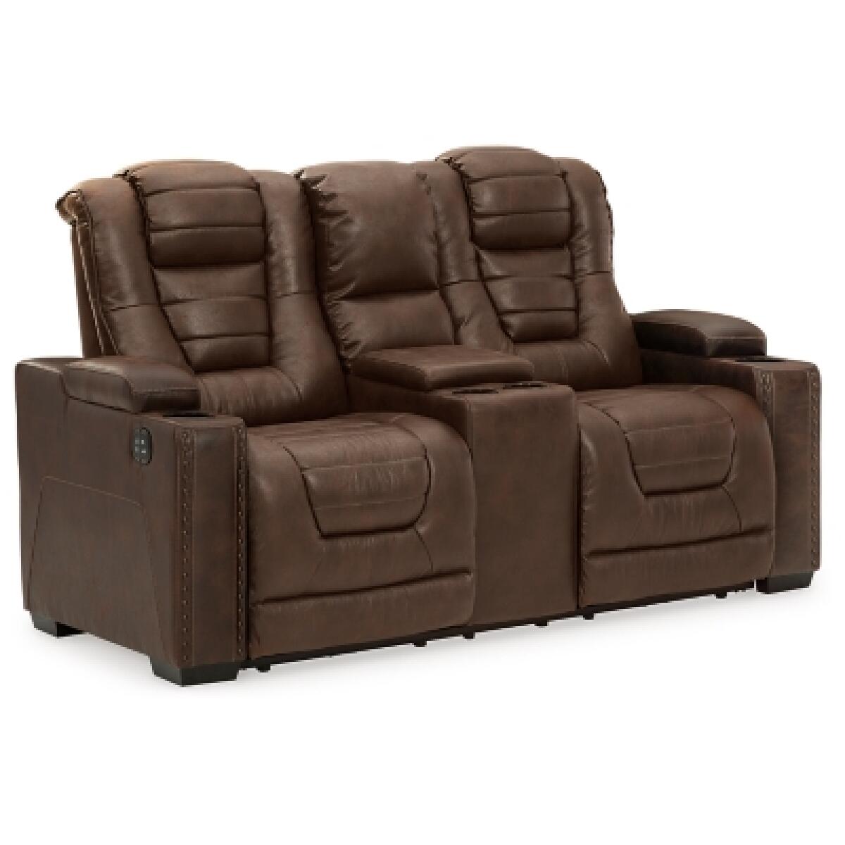 Owner’s Box Power Reclining Loveseat with Console Loveseats Ashley Furniture 16