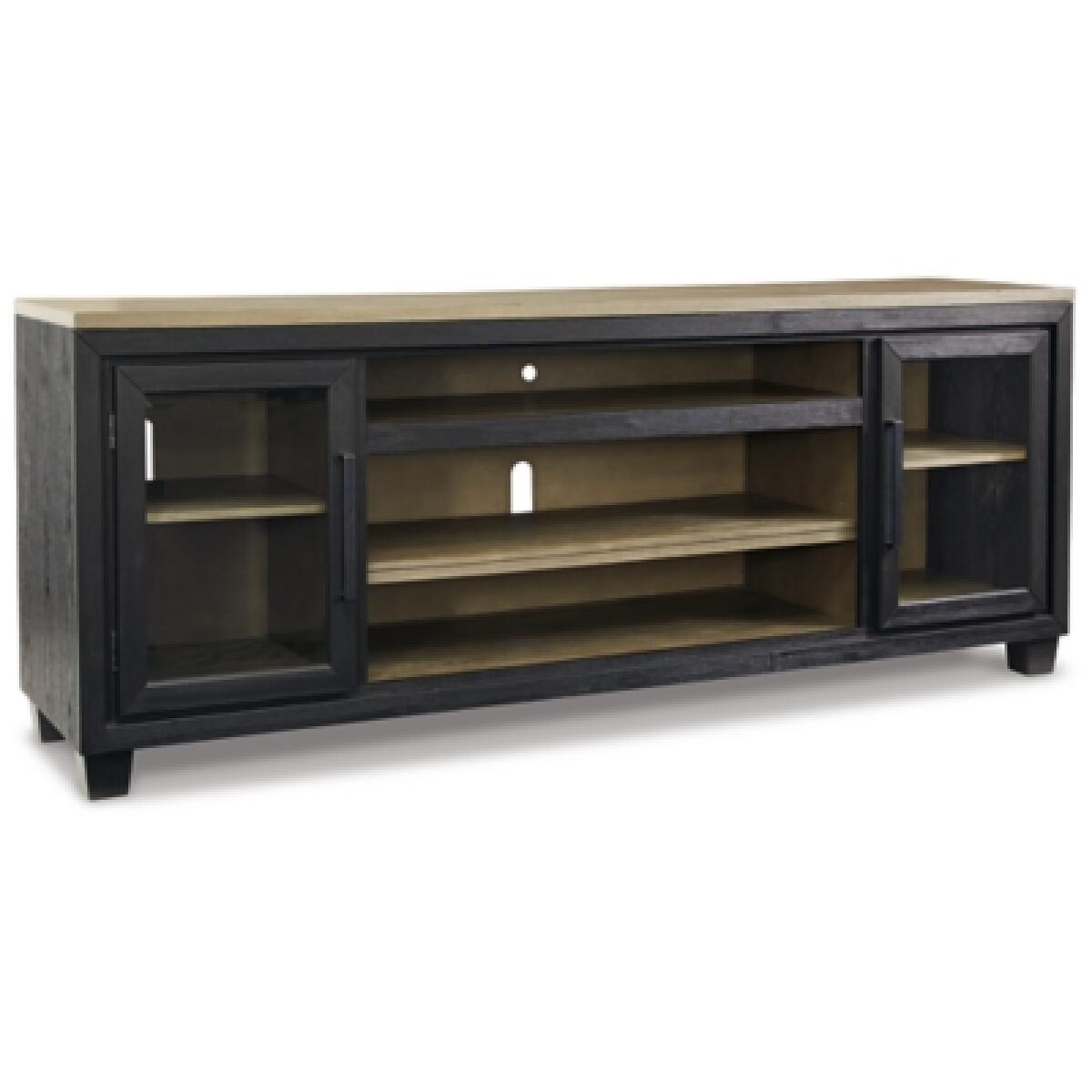 Foyland 83″ TV Stand Entertainment Stands Ashley Furniture 12