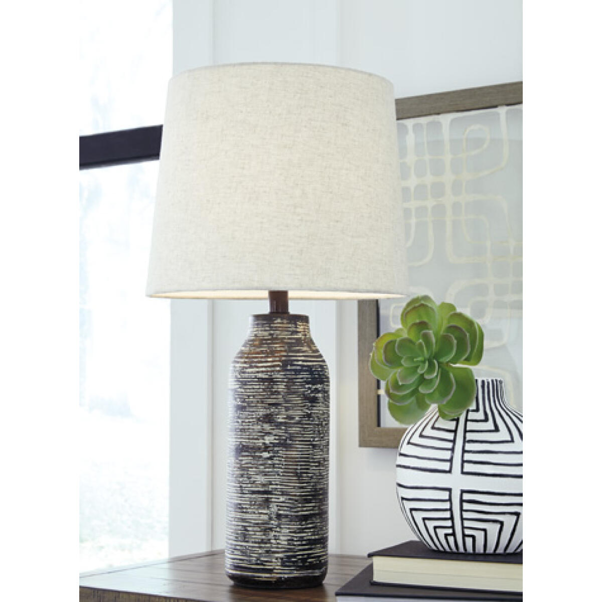 Mahima Table Lamp (Set of 2) Lighting Ashley Furniture 5