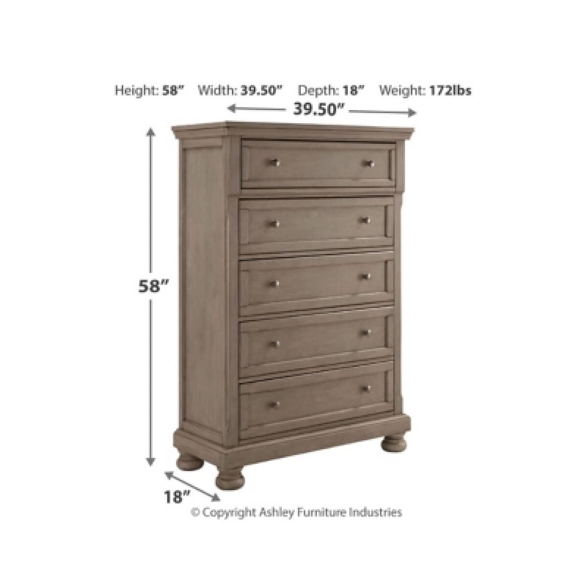 Lettner Chest of Drawers Chests Ashley Furniture 12