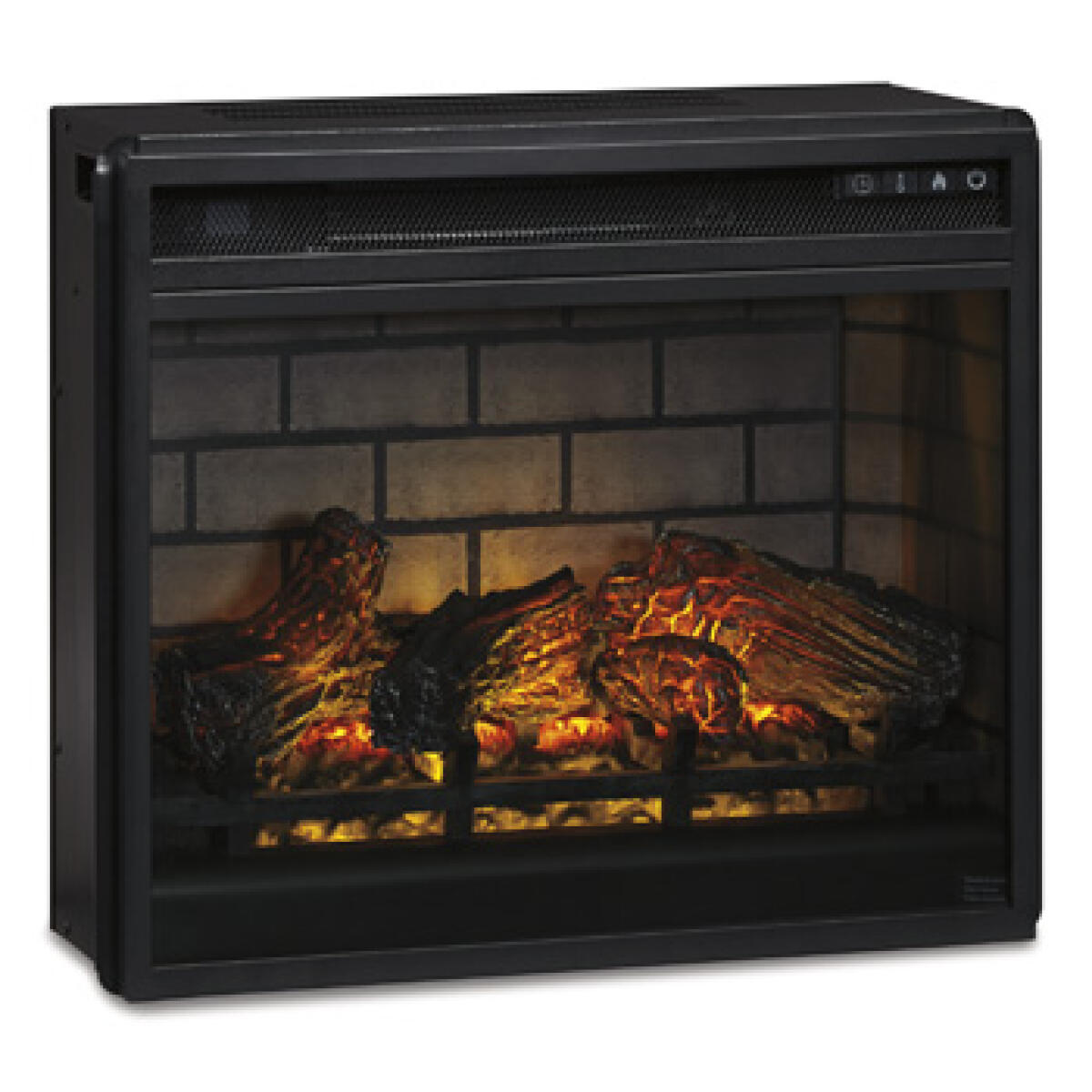 Entertainment Accessories Electric Infrared Fireplace Insert Fireplaces Ashley Furniture 7