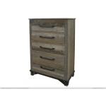 Loft Brown 5 Drawer Chest Chests International Furniture Direct 5