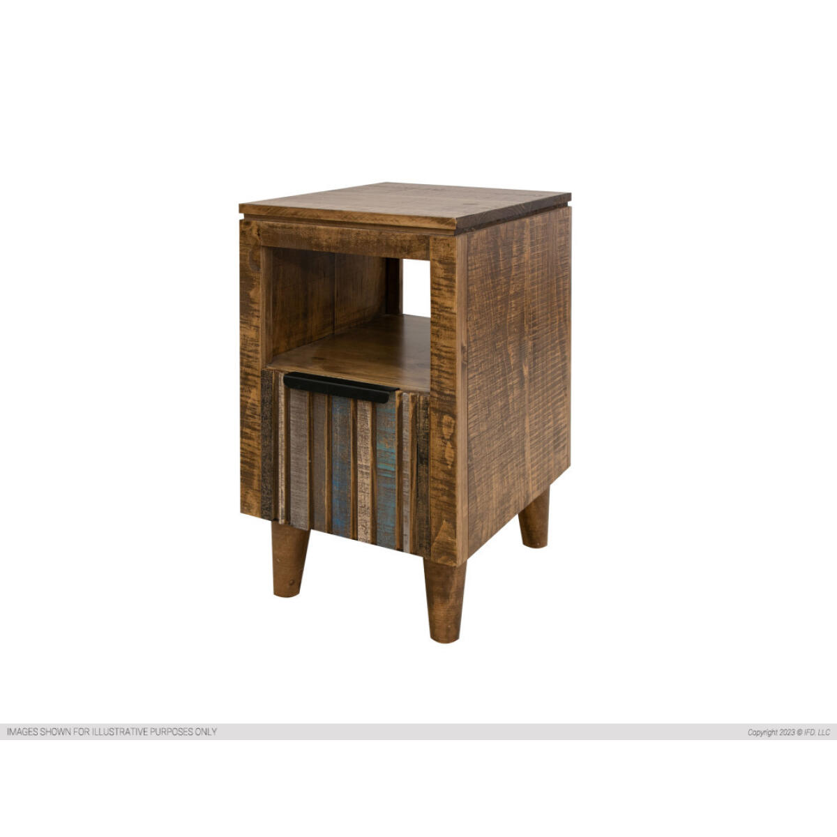 1981 Tiza Series Chairside Table Chairside Tables International Furniture Direct 2