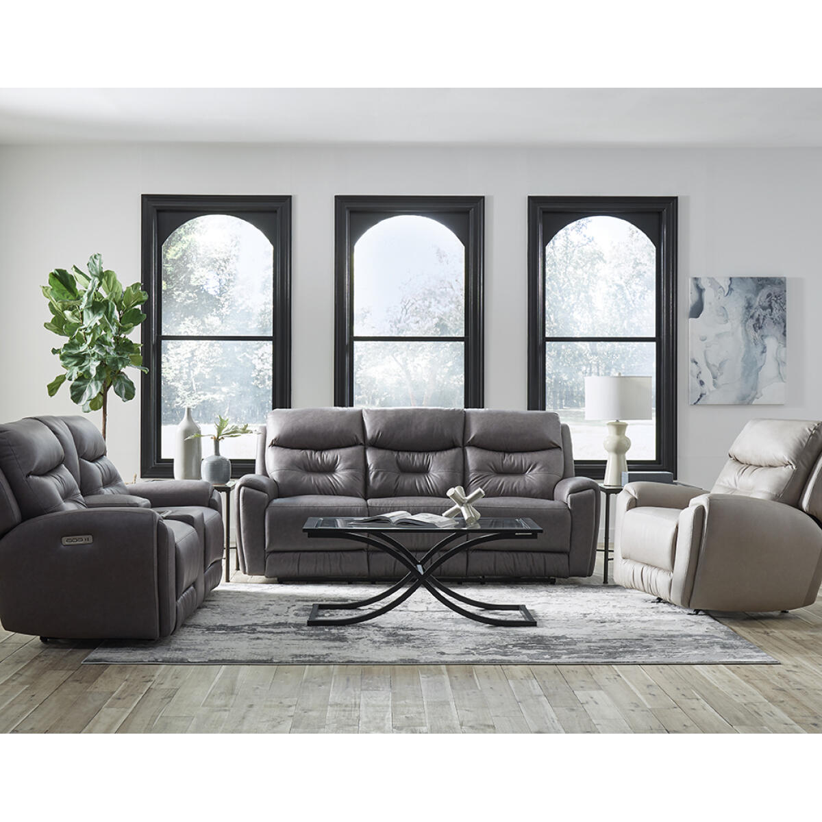 Point Break Power Headrest Rocker Recliner Recliners Customizable 2