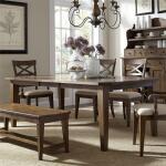 Hearthstone Ridge Rectangular Leg Table Dining Tables Customizable 12