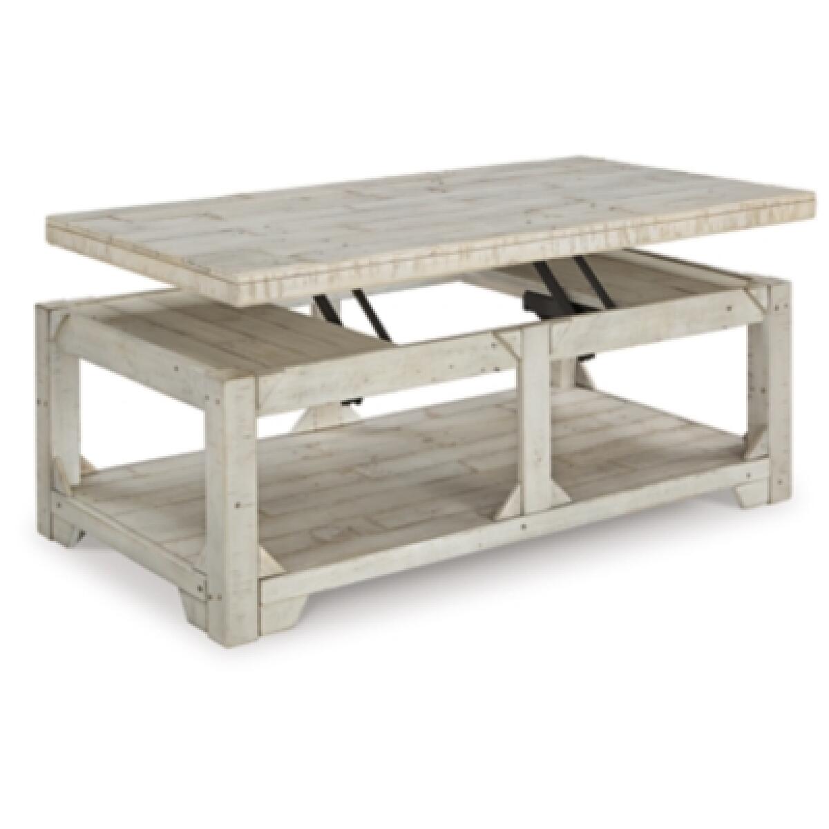 Fregine Coffee Table with Lift Top Cocktail & Coffee Tables Ashley Furniture 11