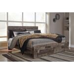 Derekson King Panel Bed with 2 Storage Drawers Beds Ashley Furniture 19
