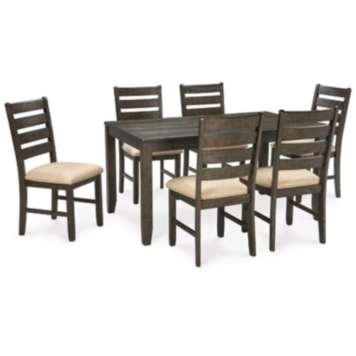 Rokane Dining Table and Chairs (Set of 7) Dining Tables Ashley Furniture 9