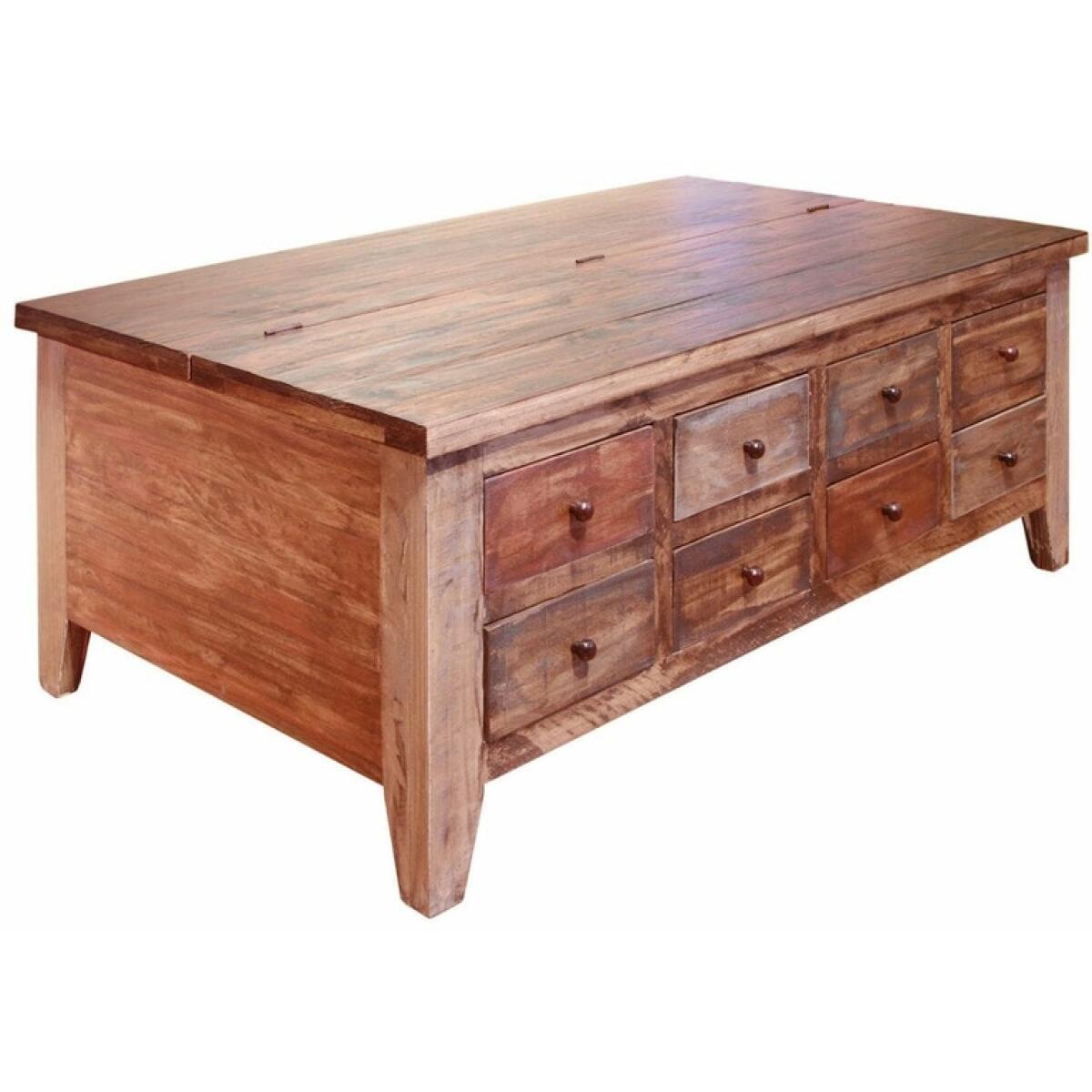 Antique Cocktail Table IFD965CKTL Cocktail & Coffee Tables International Furniture Direct 2