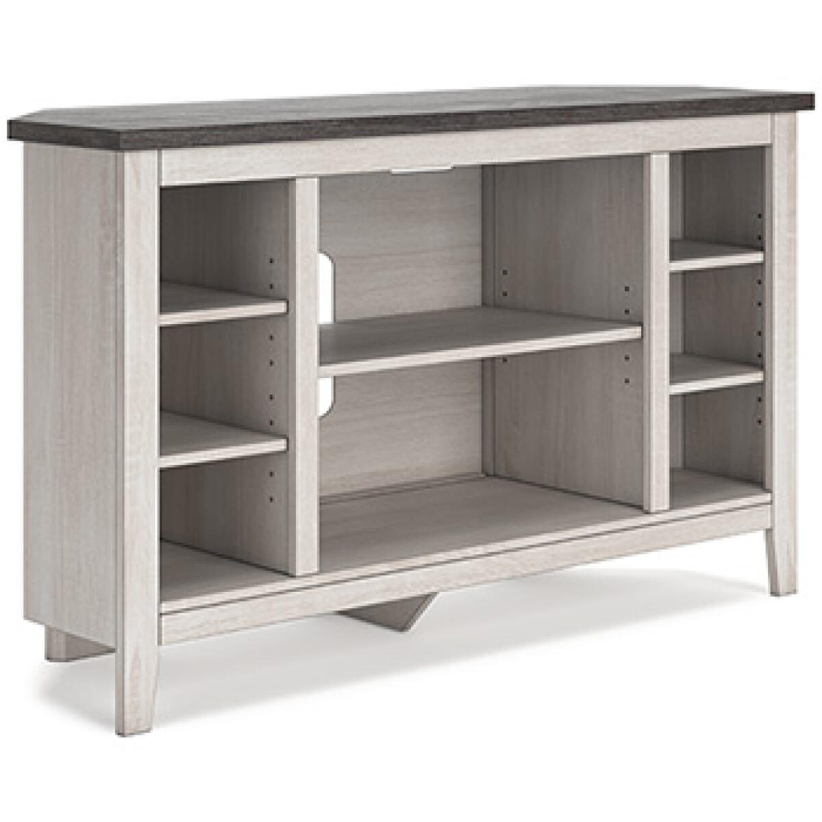 Dorrinson Corner TV Stand Entertainment Stands Ashley Furniture 11