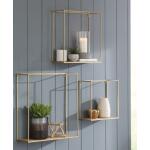 Efharis Wall Shelf (Set of 3) Wall Decor Ashley Furniture 13