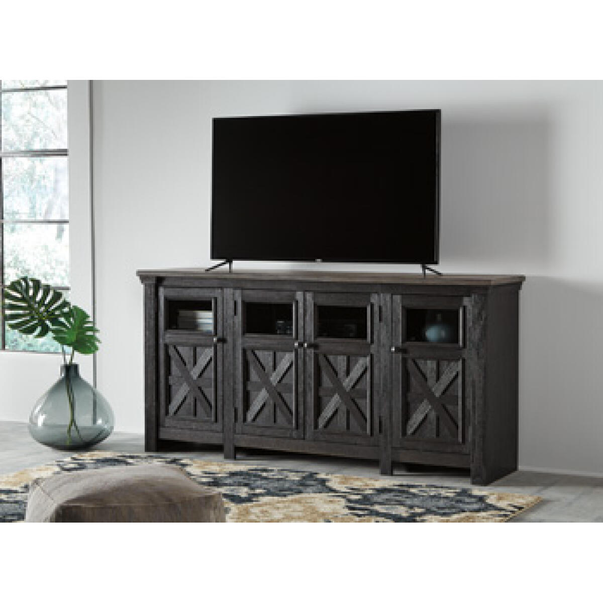 Tyler Creek 74″ TV Stand Entertainment Stands Ashley Furniture 8