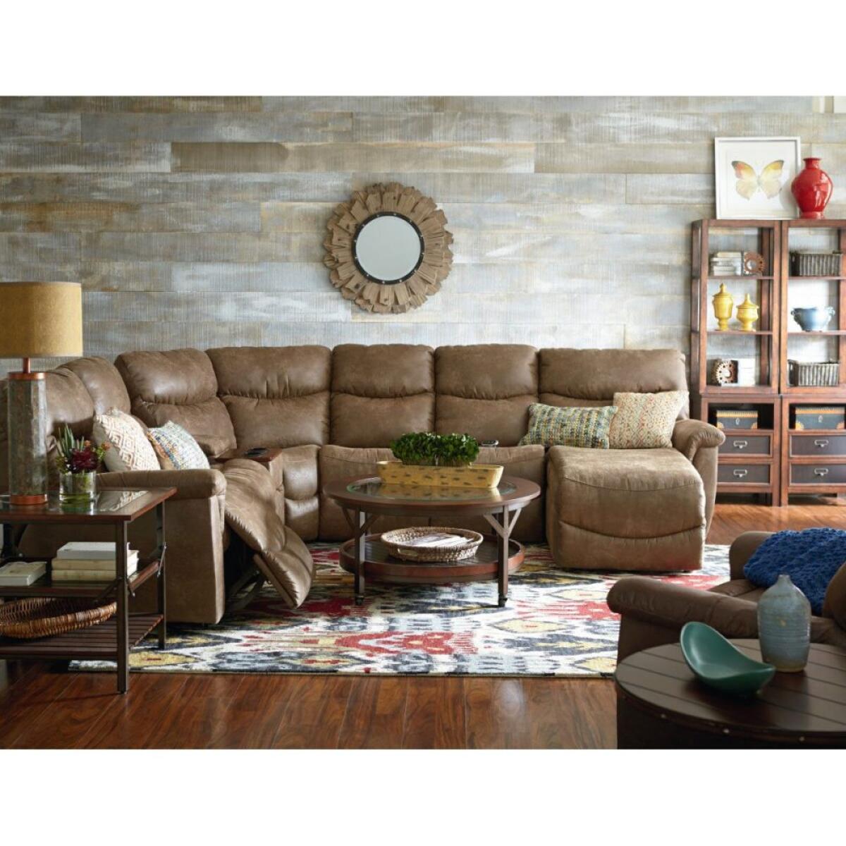 James Sectional Sectionals Customizable 4