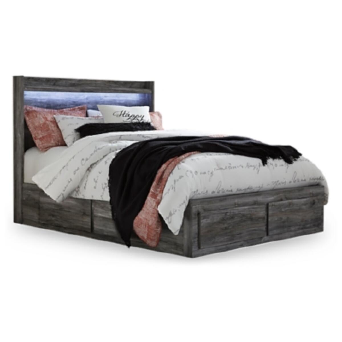 Baystorm Queen Panel Bed with 6 Storage Drawers Beds Ashley Furniture 5