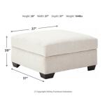 Cambri Ottoman With Storage Ottomans & Poufs Ashley Furniture 25