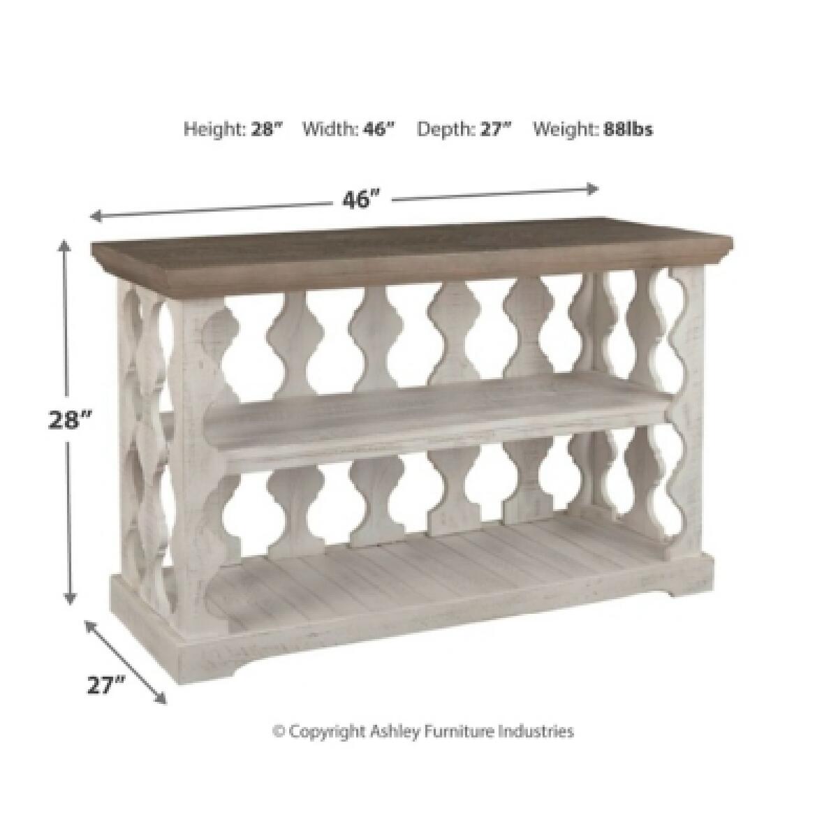 Havalance Sofa/Console Table Sofa Tables Ashley Furniture 13