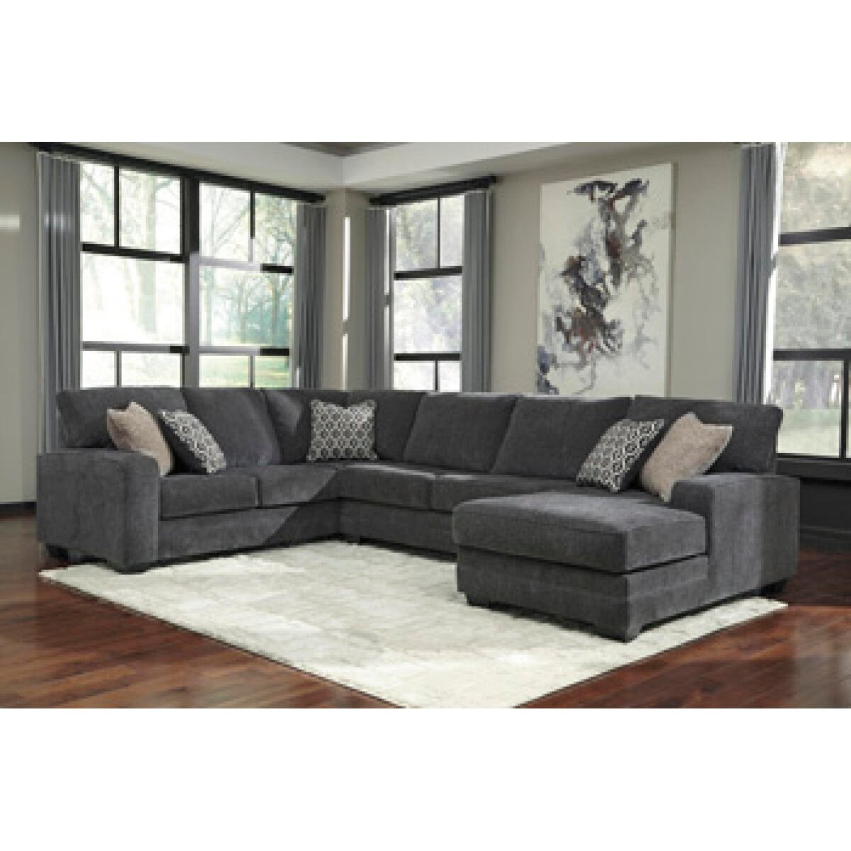 Tracling 3-Piece Sectional with Chaise Sectionals Ashley Furniture 8